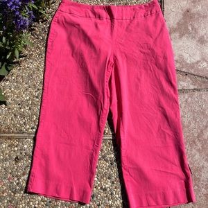 Dana Buchman, Coral Capris, Size L